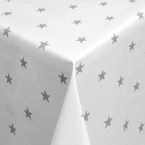 Wachstuch tischdecke weiss - ,