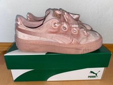 Puma Basket Damen Sportschuhe Sneaker Platform Kiss Velvet Gr. 38,5
