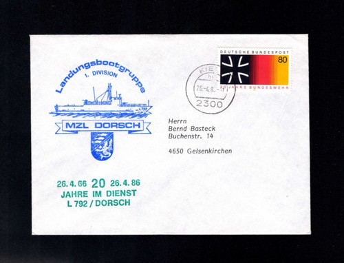 Marine landungsboot mzl - sp, "mzl