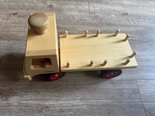 Fagus Holz LKW Massivholz LKW mit Lenkung