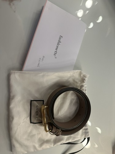 Gucci gürtel taupe damen - gucci,
