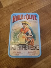 Leere Vorratsdose Olivenöl