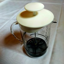 Milchaufschäumer aus Glas von