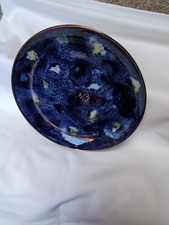 Kobalt Porzellan Teller Durchmesser Ca 27 cm