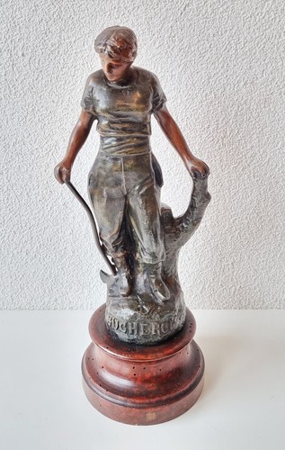 Schöne antike zinkguss - antike, figur