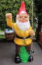 Gartenzwerg Angler Figur