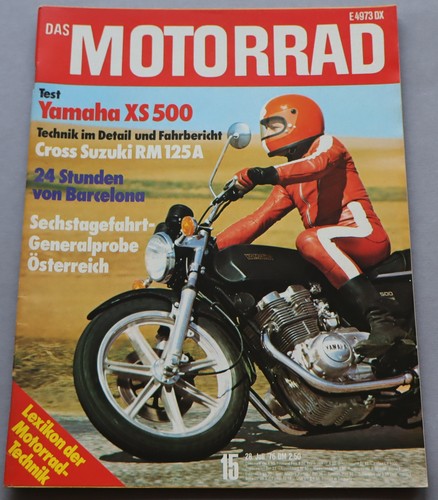 Das motorrad 1976 yamaha xs - das,