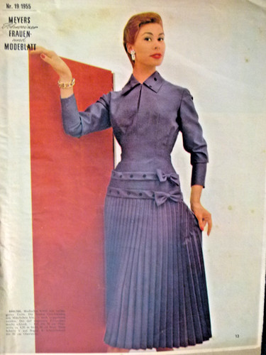 Altes modeheft von 1955 meyers - altes,