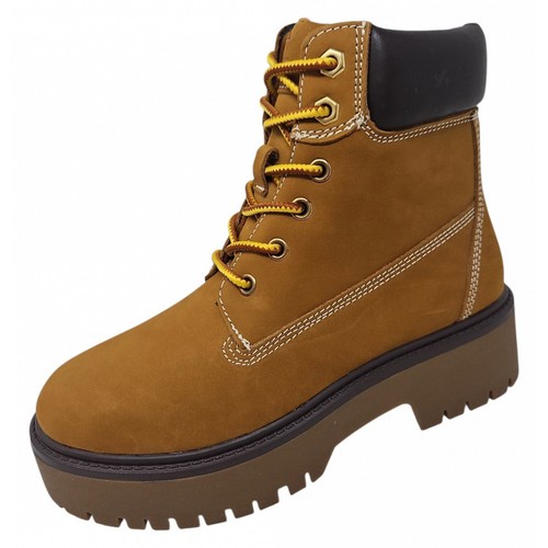 Bullboxer schnürstiefel gelb - bullboxer,