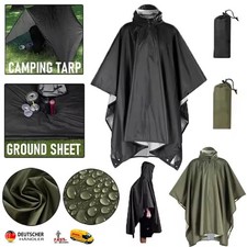 Regenponcho Army Nässeschutz