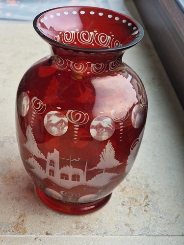 Egermann bleikristall vase aus - egermann,