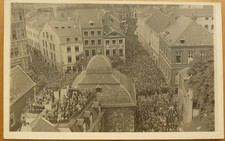 AK Fischmarkt Aachen Heiligtumsfahrt ca 1910 20 seltene Perspektive Kohlscheid