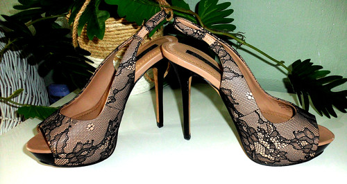 Zara highheels schwarz - zara,