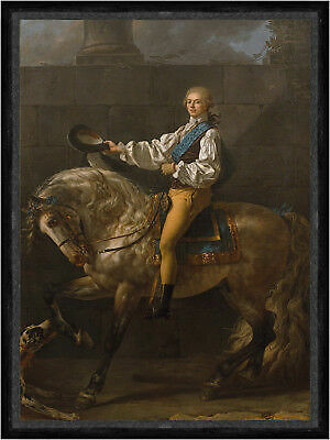 Equestrian portrait potocki - of,