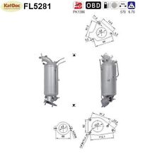 ✅ Ruß-Partikelfilter für Honda Civic 9/CR-V/HR-V, 1.6 i-DTEC, 88kW, Euro 6