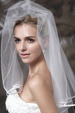 HBH 2-Schicht Brautschleier