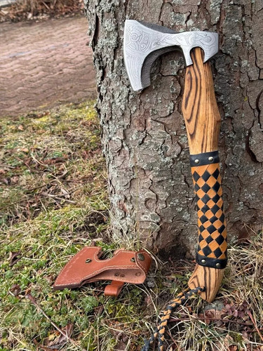 Handgemachte wikinger axt beil - handgemachte,