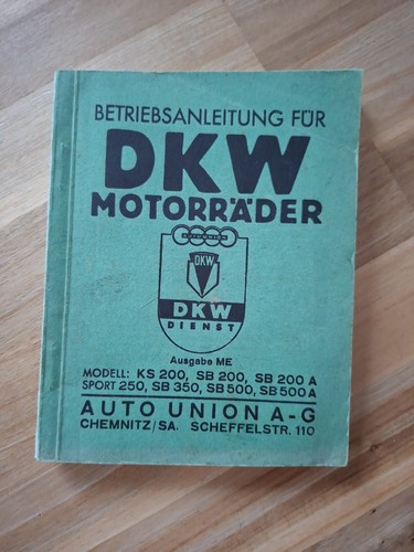 Betriebsanleitung für dkw - betriebsanleitung,