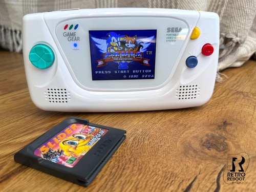 Sega game gear weiße - gear, konsole