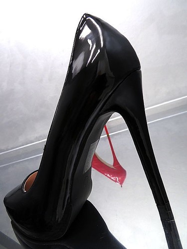 Schwarz hohe pumps - schwarz,