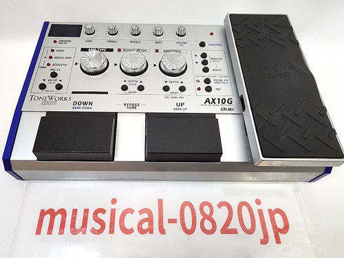 Korg tone works ax10g - tone,