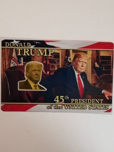Goldmünze coincard donald - in, "donald