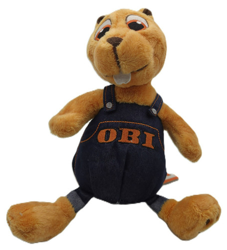 Obi biber plüschtier - obi,