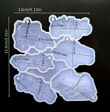 1x Silikonform DIY Vintage