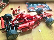 LEGO 8386 Racers Technik Ferrari F1 Racer 1:10 vollständig +LEGO 8389 