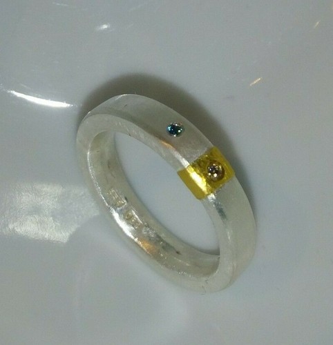 Ring breit silber - breit,,