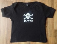 H&M Kinder Kleinkind T-Shirt schwarz "FC St. Pauli" Jolly Roger Gr. 6 Monate