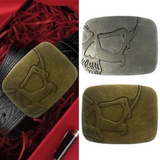 GÜRTELSCHNALLE METAL SKULL