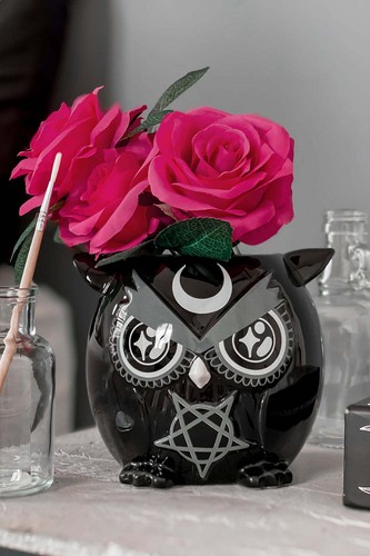 Killstar vase owl gothic - killstar,