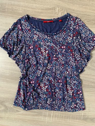 Oliver millefleur bluse mit - s.oliver,