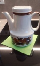?Vintage Greenedge Treasury?Kaffeekanne Teekanne?Keramik  handbemalt ?70er 