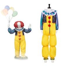 Cosplay Joker 1990 Pennywise IT Kostüme Halloween Terrifier Der Clown Outfits