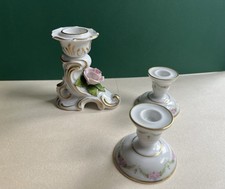 3  dekorative Kerzenhalter