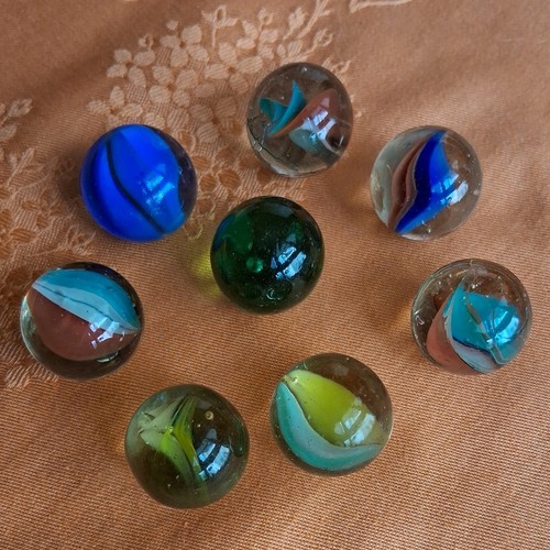 Vintage ddr alte glasmurmeln - 8,