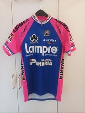 Wie NEU - Colnago Radtrikot + Hose Lampre Ceramica Panaria 90er ungetragen XL