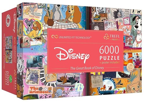 Trefl the book disney - of,