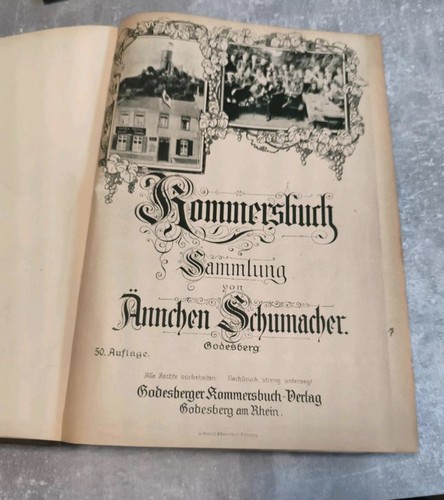 Kommersbuch jubiläumsausgabe - kommersbuch,