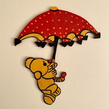 1950er Regenschirm Teddy 18cm