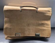 Schultasche Lehrertasche Ledertasche echt Leder hell von Bermas  gebraucht