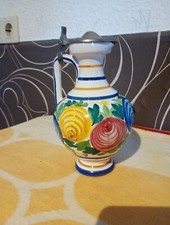 Töpferei Schreiner Keramik Ton Krug Landhausstil handgemalt Handarbeit