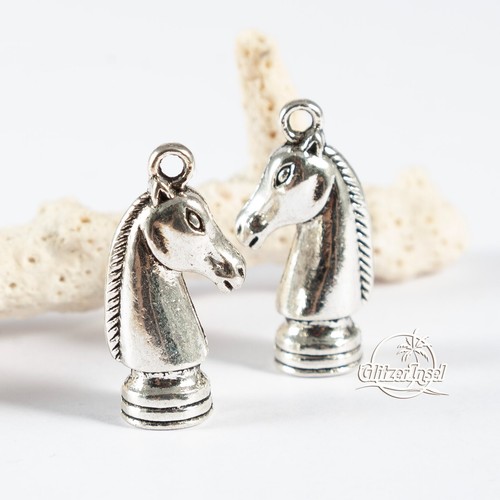 Schmuck anhänger pferd - 2x,