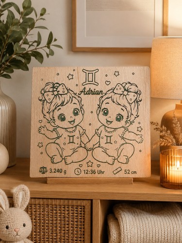 Personalisiertes holz wandbild - personalisiertes, holz-wandbild