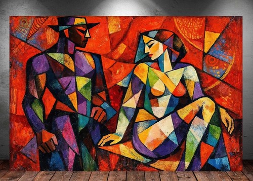 Leinwand bild xxl abstrakt - leinwand,