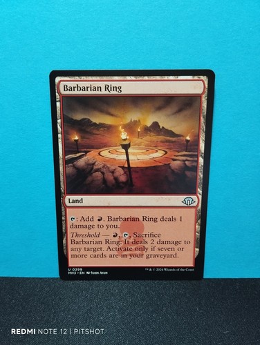 Barbarian ring - barbarian, /
