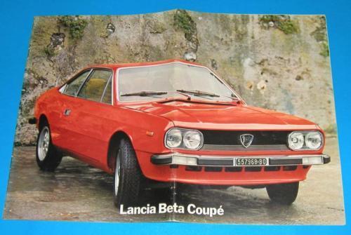 Prospekt lancia beta - prospekt,