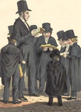 Hamburg-Kurrende lithograph